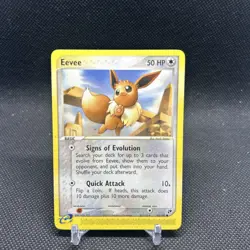 Eevee 63/100 2003 EX Sandstorm Pokemon Card Nintendo Non Holo Common - Image 4