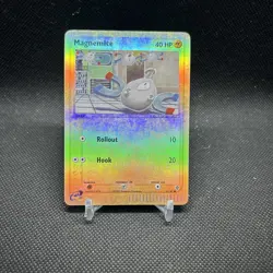 Magnemite - 61/97 - Common Reverse Holo EX Dragon - Pokemon Card - LP - Image 1