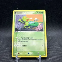 Treecko 67/100 2006 EX Crystal Guardians Pokemon Card Non Holo - NM - Image 2