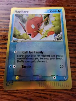 MP! Magikarp 60/97 Dragon Reverse Holo Pokemon Card - Image 1