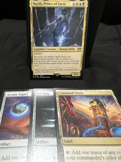 Custom Budget MtG Final Fantasy Commander Deck Feat. Noctis (White Blue Black) - Image 2
