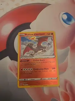 Radiant Charizard 020/159 Ultra Rare Crown Zenith Holo Rare Pokemon Card - Image 1