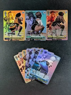 2025 Weiss Schwarz Goddess of Victory: Nikke Character Card Lots ANIS/RAPI/BRID - Image 1