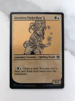 Gretchen Titchwillow Foil Showcase MTG Magic the Gathering Card NM Near Mint AFR - Image 1