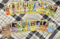 Lot of 50 Vintage Pokemon TCG Rare Cards Ninetales Pokemon Collection - Image 1