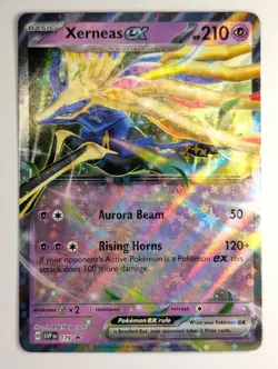 Xerneas EX SVP179 Black Star Promo Holo Scarlet & Violet Pokemon Card 2025 NM - Image 1