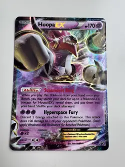 Hoopa-EX - XY71 - Pokemon XY Promo Ultra Rare Card LP - Image 1
