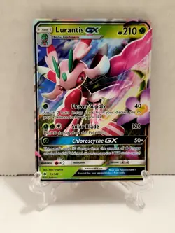 Lurantis GX 15/149 Ultra Rare Sun and Moon Pokemon Card - Image 1