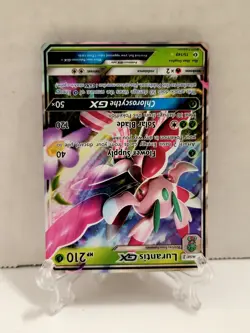 Lurantis GX 15/149 Ultra Rare Sun and Moon Pokemon Card - Image 2