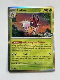 Pokemon Stellar Crown Stamped Pre-Release 133 134 135 136 Promo Set Holo SVP - Image 2