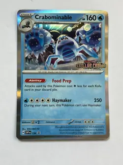 Pokemon Stellar Crown Stamped Pre-Release 133 134 135 136 Promo Set Holo SVP - Image 3