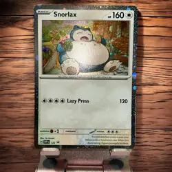 Pokemon TCG - SNORLAX #122 - Cosmos Holo - Black Star Promo SVP 2024 - NM+ - Image 1