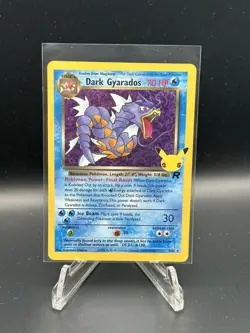 Dark Gyarados 8/82 Holo Rare Pokemon Celebrations Near Mint Condition Tcg Card - Image 1