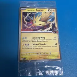 Team Rocket’s Zapdos GameStop Stamped Destined Rivals Promo SEALED - Image 1