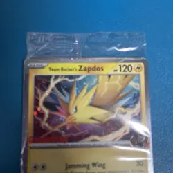 Team Rocket’s Zapdos GameStop Stamped Destined Rivals Promo SEALED - Image 2