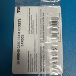 Team Rocket’s Zapdos GameStop Stamped Destined Rivals Promo SEALED - Image 4