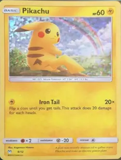 Pikachu - 6/12 - McDonald's Promo 2019 DMG, English Pokemon McDonald's Promos - Image 1