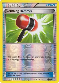 Reverse Holo Crushing Hammer 60/83 Uncommon Generations Pokemon TCG - Image 1
