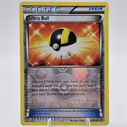 Pokemon TCG Ultra Ball 102/108 Dark Explorers Reverse Holo Trainer LP **READ** - Image 1
