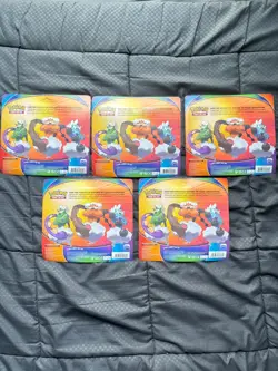 Pokemon Fusion Strike 2 Pack Blisters Factory Sealed w/ 3 promo cards Lot of 5 - Image 2