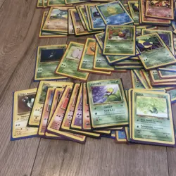 Vintage WOTC Pokemon Card Lot Gym Heroes Neo Genesis Team Rocket 200 Cards - Image 2