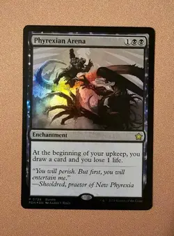 Phyrexian Arena x1 NM *FOIL* Unique and Miscellaneous promo card - Image 1
