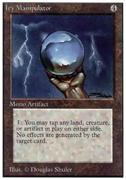 MTG English Icy Manipulator Heavy Play Normal Unlimited - Image 1