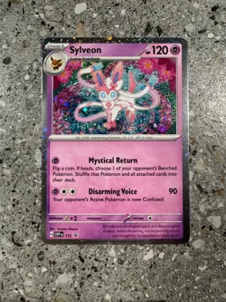 Pokemon TCG Cards Sylveon SVP172 Black Star Promo Holo NM-M - Image 1