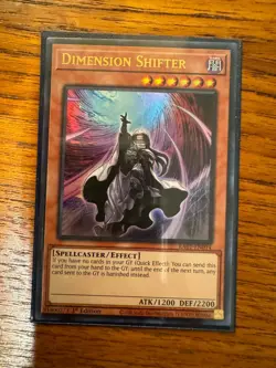 Dimension Shifter - RA01-EN014 - Ultra Rare - 1st - NM - Yugioh Card English - Image 1
