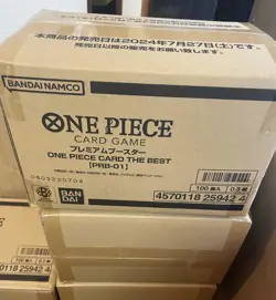 One Piece Card Premium THE BEST PRB-01 Japanese SEALED Case(10 Boxes) Japanese - Image 1