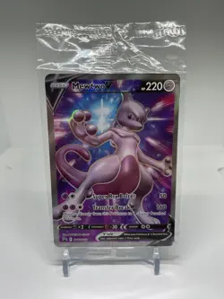 Pokemon Tcg Mewtwo V SWSH229 SWSH: Sword & Shield Promo Cards Holo NM Sealed - Image 1