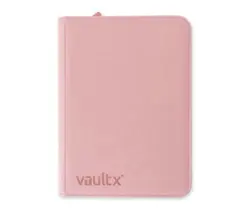 Vault X Just Pink 9-Pocket Exo-Tec Zip Binder - 360 Cards - BRAND NEW - Image 1