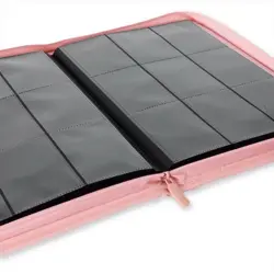 Vault X Just Pink 9-Pocket Exo-Tec Zip Binder - 360 Cards - BRAND NEW - Image 3