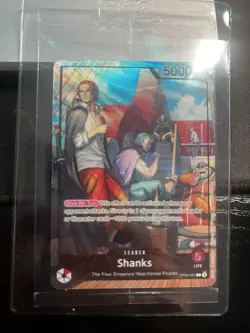 One Piece Shanks Leader Promo Card PSA Magazine Exclusive, Sealed - Image 1