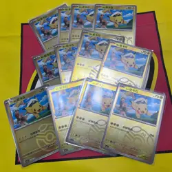 Pokemon TCG S-Chinese Gem Pack Exclusive Captain Pikachu Master Ball 12-Card - Image 1