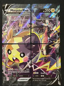 Pokemon Crown Zenith - Marnie & Morpeko V-Union Cards SWSH287 / 288 / 289 / 290 - Image 2