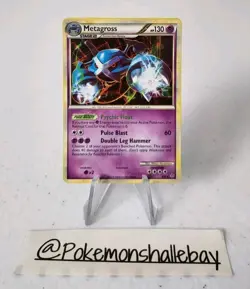 Metagross 4​/95 - HGSS Unleashed *NM* Holo Rare Pokemon Card - Image 1
