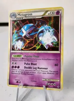 Metagross 4​/95 - HGSS Unleashed *NM* Holo Rare Pokemon Card - Image 2