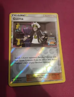 Pokemon Guzma 115/147 Regional Championships Promo Reverse Holofoil - Image 1