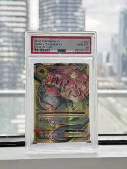 M VENUSAUR EX 2016 POKEMON XY EVOLUTIONS RARE 100/108 PSA 10 Q3420 - Image 1