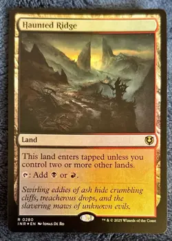 MTG Innistrad Remastered: Haunted Ridge FOIL Rare (0280) NM - Image 1