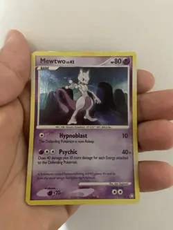 Mewtwo 11/146 Legends Awakened Holo Pokemon Card TCG - Image 1
