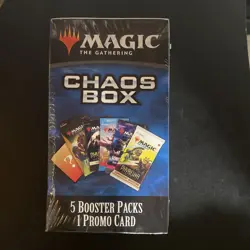 Magic The Gathering 🔥2025 Chaos Box 5 Set Booster Pcks & 1 Promo Card New - Image 1