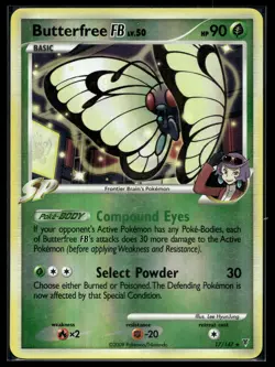 Pokemon Card 17/147 Butterfree FB Supreme Victors Reverse Holo - Image 1
