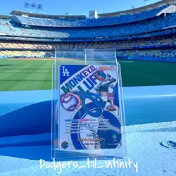 *IN HAND* SGA DODGERS X ONE PIECE MONKEY D LUFFY PROMO CARD EB02-010 7/3/25 - Image 1