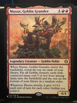 Muxus Goblin Grandee NM/M MTG Mystery Booster 2 The List Magic Card - Image 1