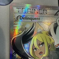 Delinquent - 98b/122 - Alt Art/Full Art - XY Promo - Pokemon TCG Card NM - Image 2