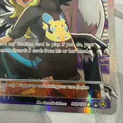 Delinquent - 98b/122 - Alt Art/Full Art - XY Promo - Pokemon TCG Card NM - Image 4