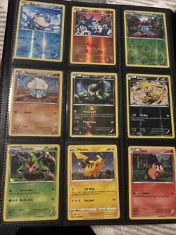 XY Black & White Radiant Collection Legendary Treasures 100+ Pokemon Card Binder - Image 4