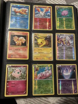 XY Black & White Radiant Collection Legendary Treasures 100+ Pokemon Card Binder - Image 5